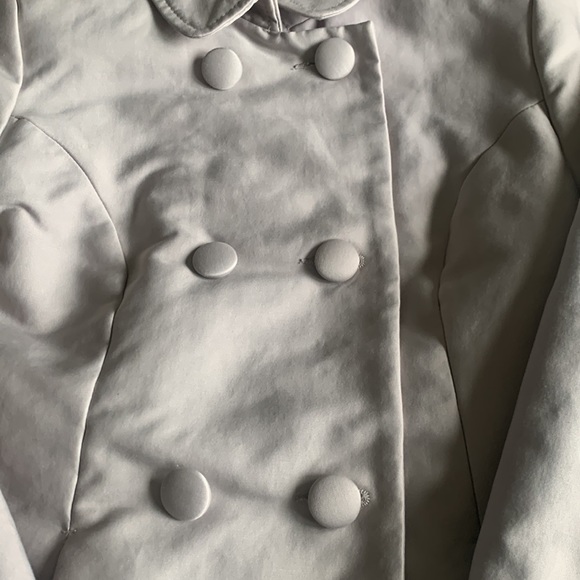 H&M trench coat size 6 in beige - Picture 2 of 8